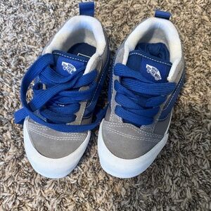 Vans Kids Sneakers in Blue and Gray